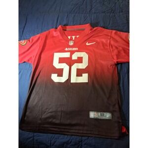Nike San Francisco 49ers Patrick Willis NFL Jersey‎ Red Size 52 Color Shift
